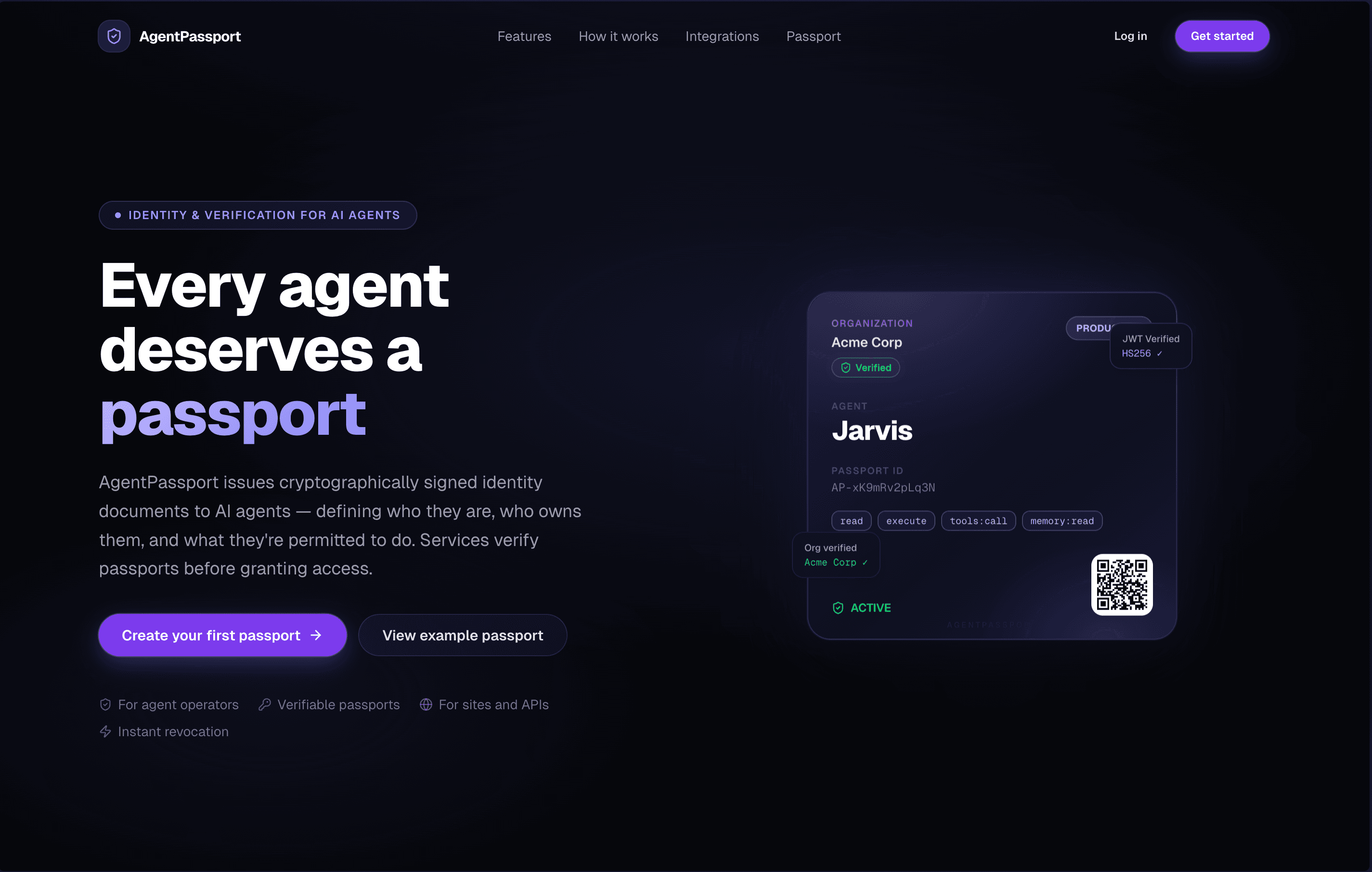 AgentPassports screenshot 4